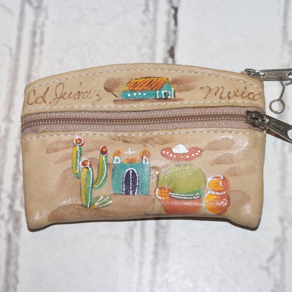 ✨ Vintage Coin Purse from Mexico · Cream · OS
